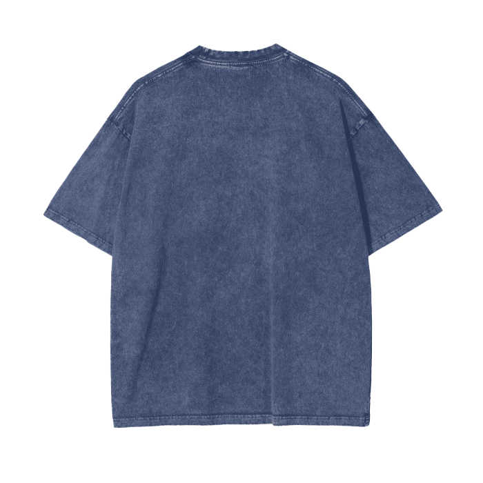 VENTURE - Heavyweight Oversized Acid Wash T-Shirt