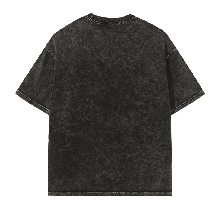 URBAN CULTURE - Heavyweight Oversized Frayed Vintage Wash T-Shirt